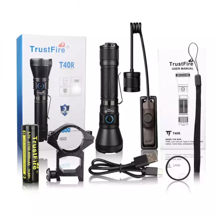 Set Lanterna Trustfire T40R LED Hunter