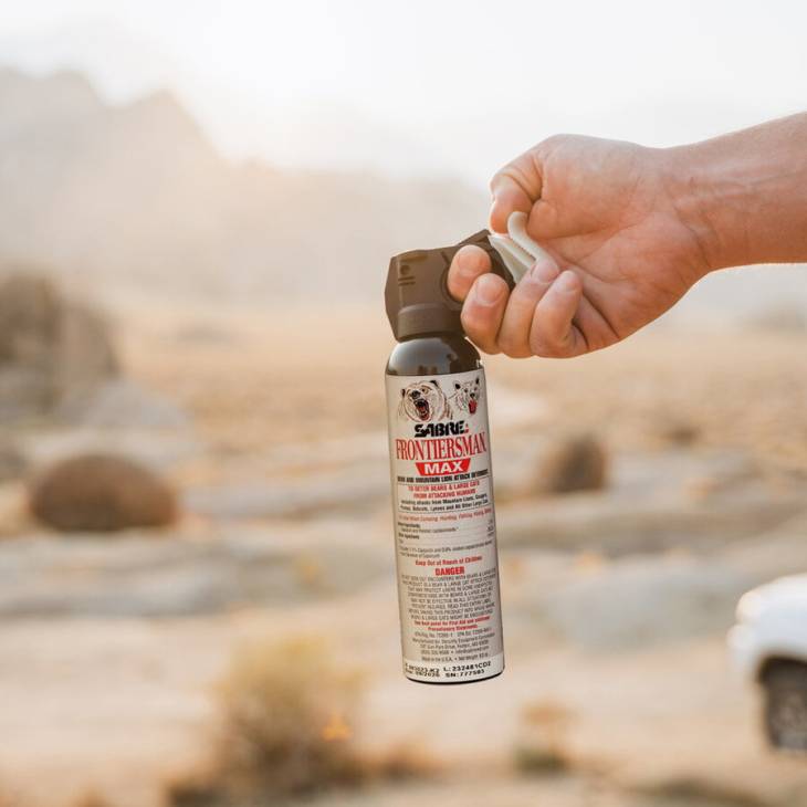 SABRE SPRAY AUTOAPARARE FRONTIERSMAN MAX URS 272ML+HUSA - imagine 2