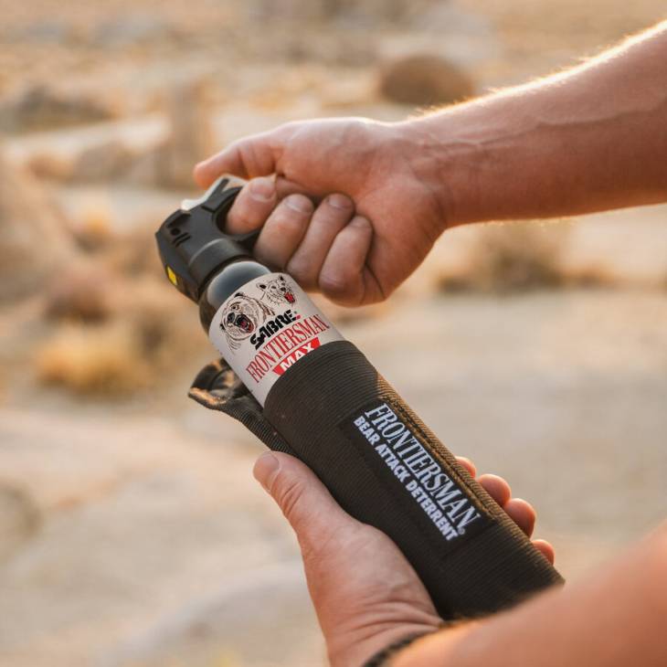 SABRE SPRAY AUTOAPARARE FRONTIERSMAN MAX URS 272ML+HUSA - imagine 4