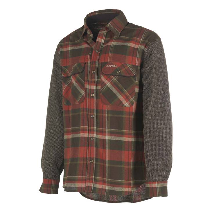 CĂMAȘĂ DE VÂNĂTOARE DIN FLANEL KEVLAR - imagine 3