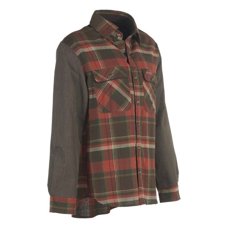 CĂMAȘĂ DE VÂNĂTOARE DIN FLANEL KEVLAR - imagine 4