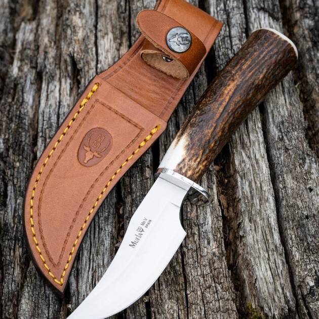 Cutit jupuit Muela DP-10A,maner corn cerb, lama 9.5 cm
