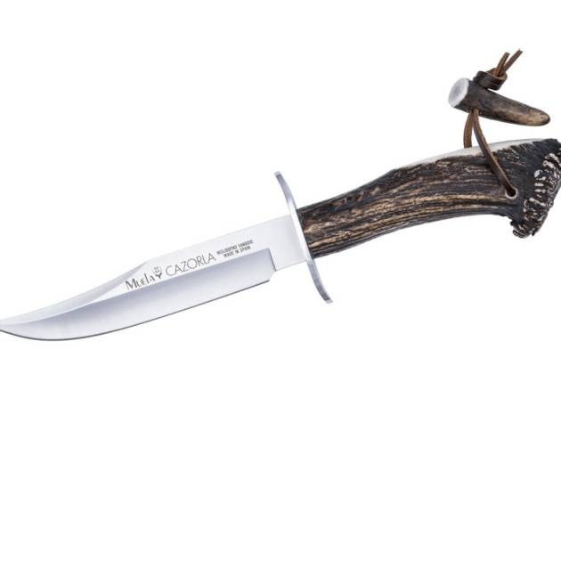 Cutit Vanatoare Muela CAZ-16,maner corn de cerb, lama 16 cm