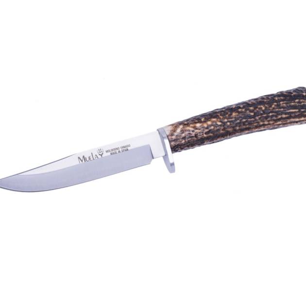 Cutit Vanatoare Muela GRED-12A,maner corn de cerb, lama 12 cm