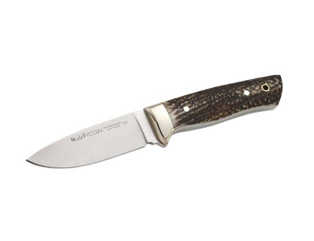 Cutit Vanatoare Muela KODIAK-10A,maner corn de cerb, lama 10 cm