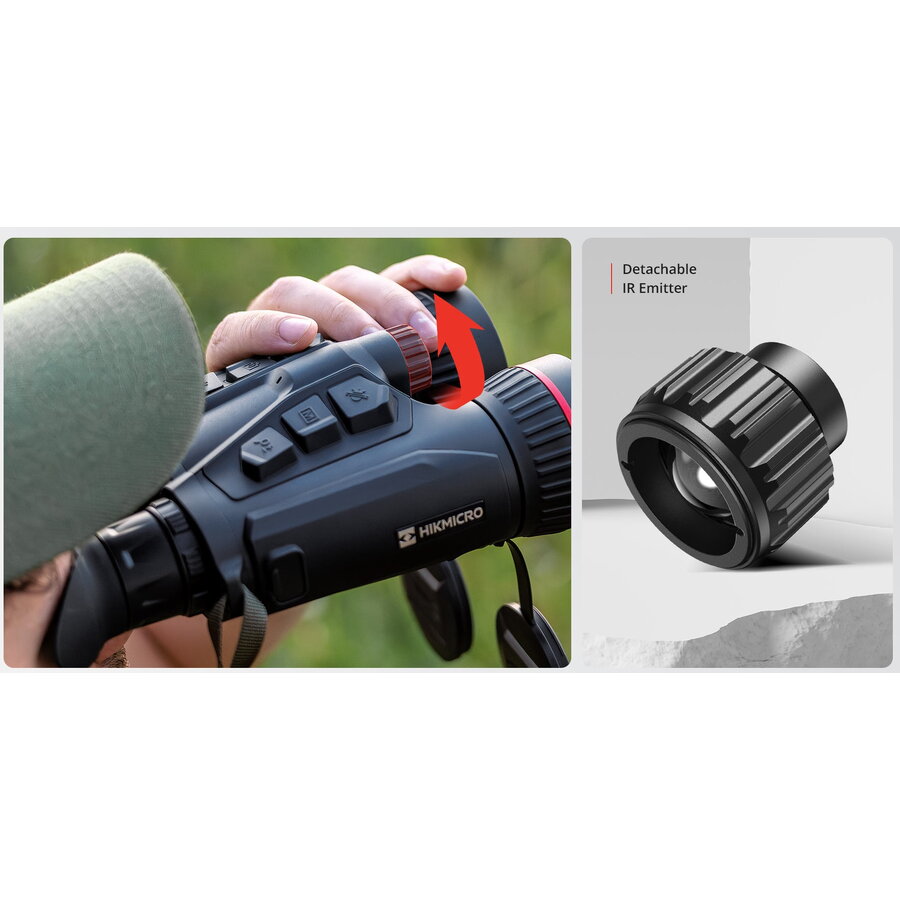 HIKMICRO BINOCLU VEDERE TERMICA HABROK PRO HQ50LN 1920X1080 - imagine 10