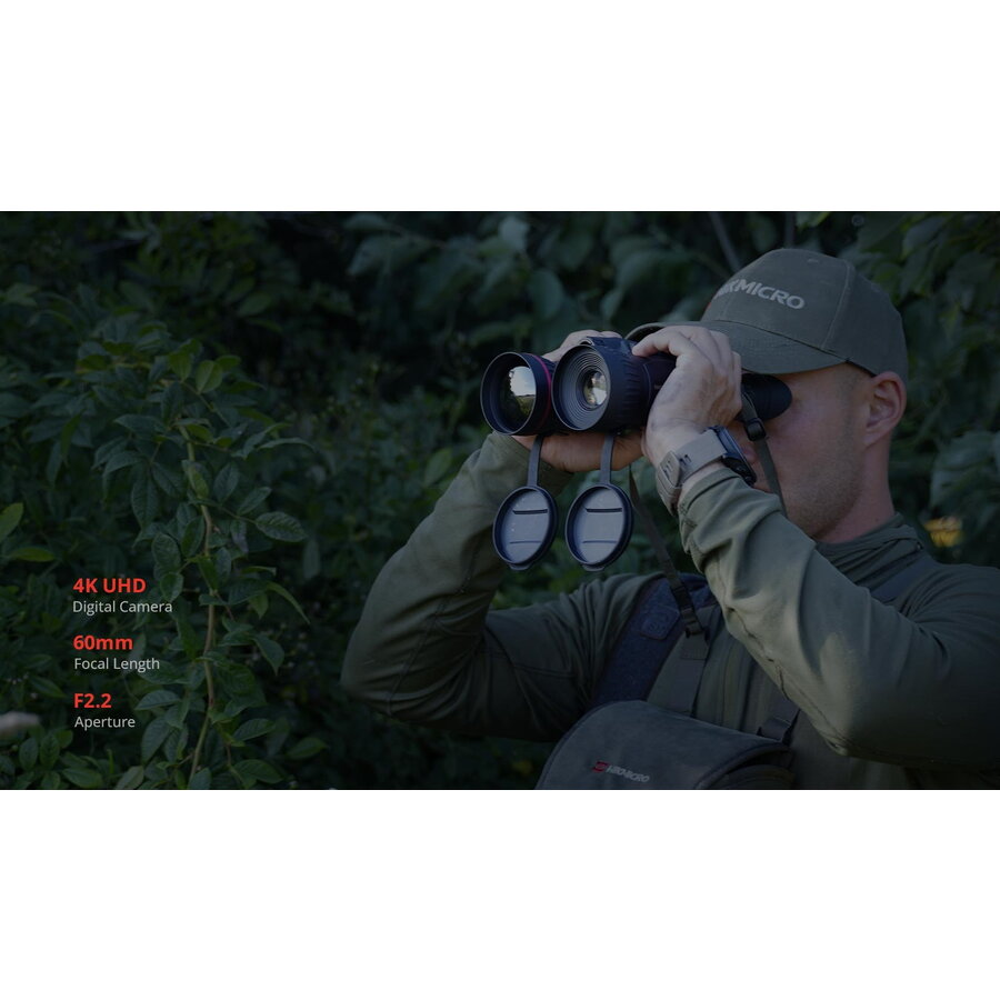 HIKMICRO BINOCLU VEDERE TERMICA HABROK PRO HQ50LN 1920X1080 - imagine 12