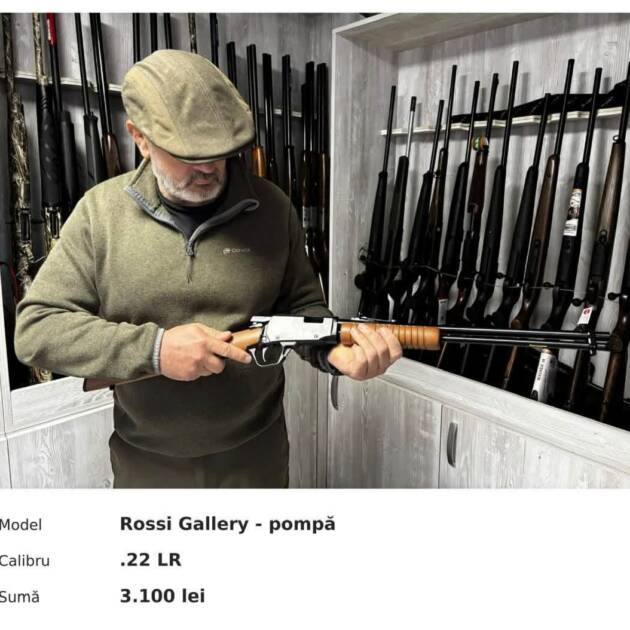 Rossi Gallery Pump Action, cal. .22 LR