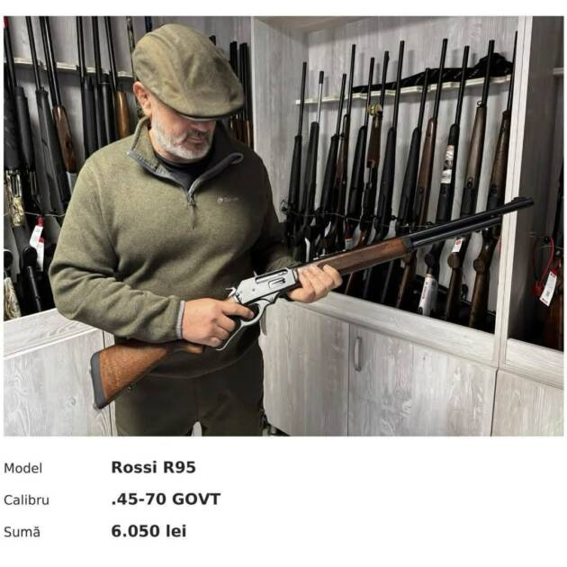 Carabină Rossi R95 Lever Action, cal. .45-70 Government