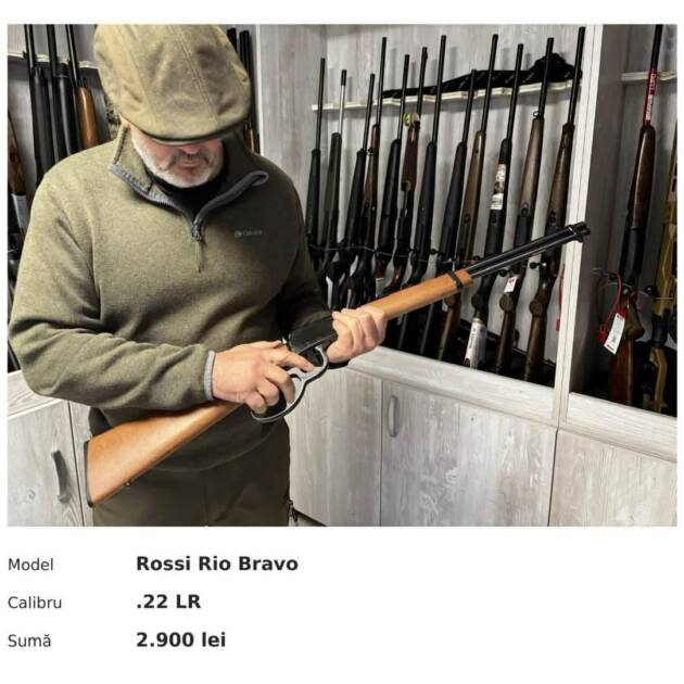 Rossi Rio Bravo Lever Action, cal. .22 LR