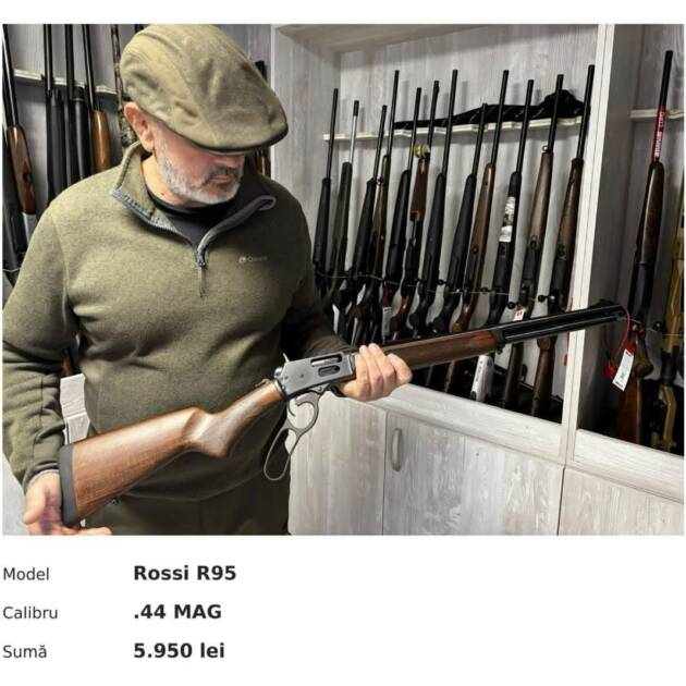 Carabină Rossi R95 Lever Action, cal. .44 Remington Magnum